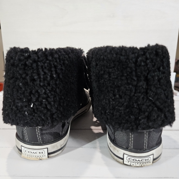 Coach Bonney Sherling Womens High Top - Picture 10 of 14